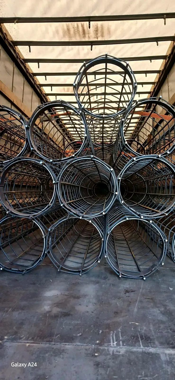 Каркасы для буронабивных свай — отгрузка
